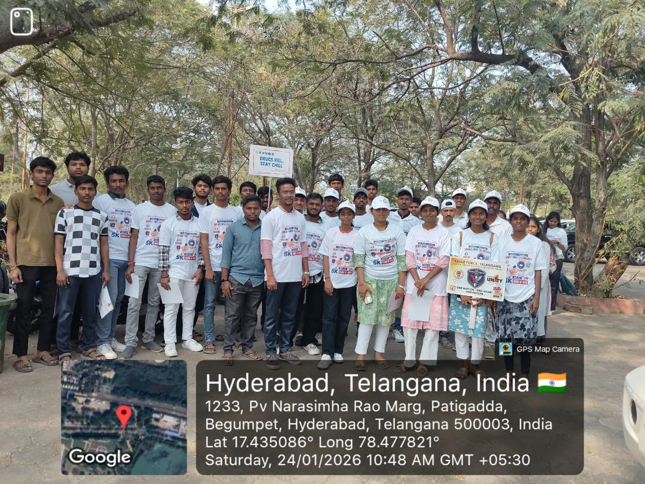 Join 5k Run Anti Drugs Awareness Program At Necklace Road on 24.01.2026 - 8